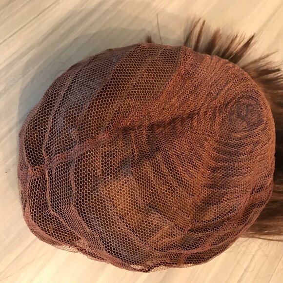 Ladies Long Straight Dark Brown Wig - Picture 5 of 6